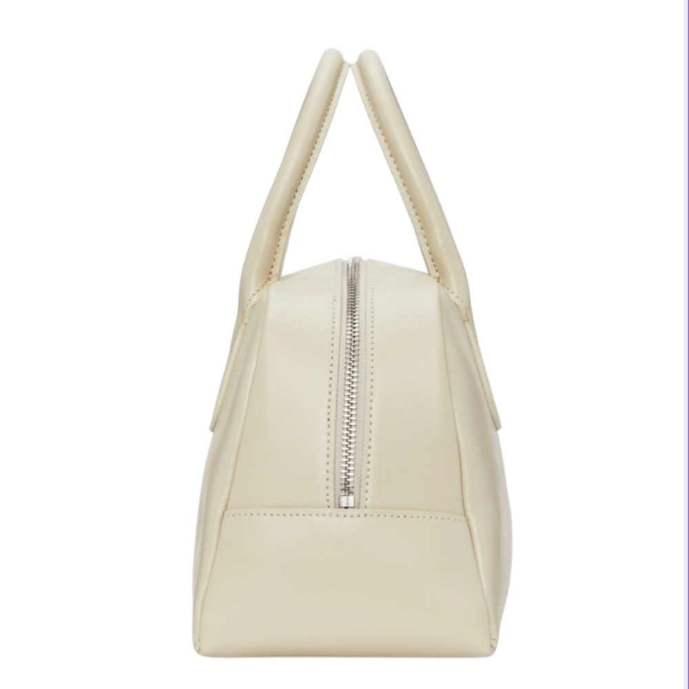 NOTHING WRITTEN - Classic Leather Golf Bag In "Off White" - Picture 3 of 11